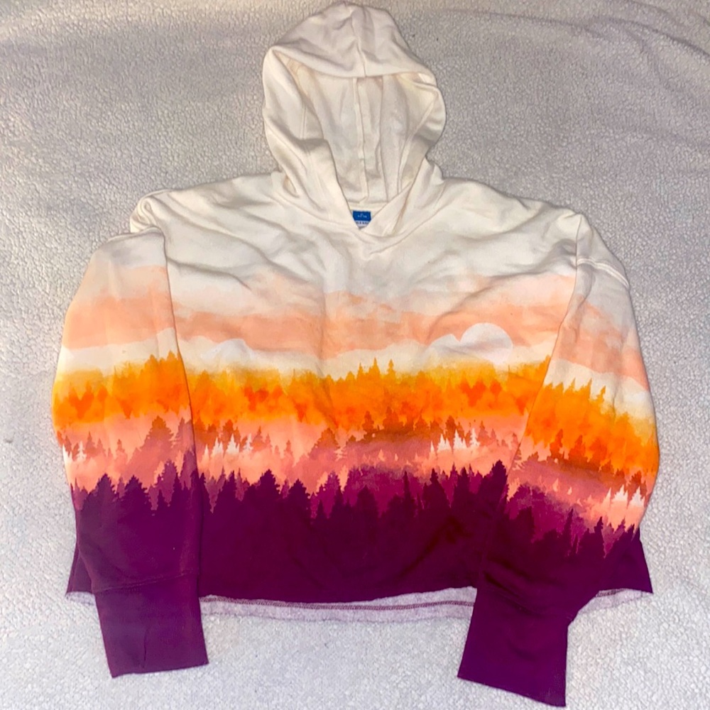 Girls old navy crop top sweater